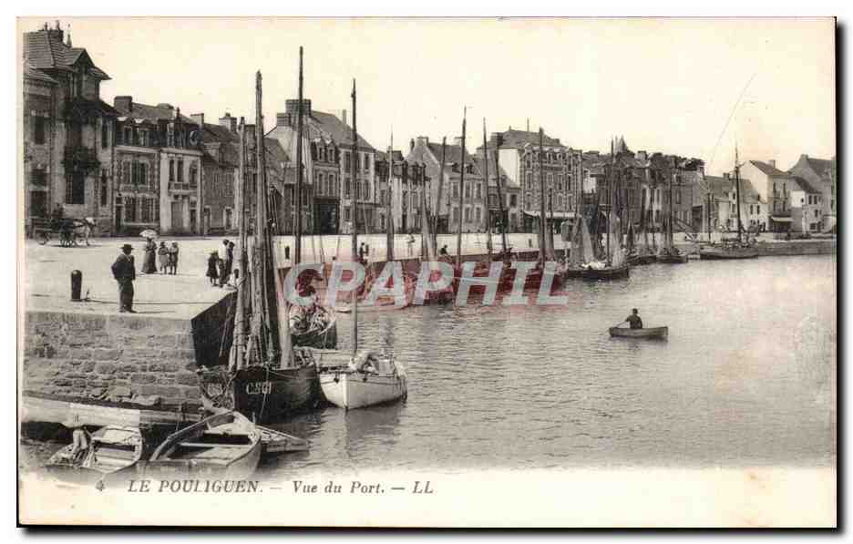 Le Pouliguen - Vue du Port - CPA 