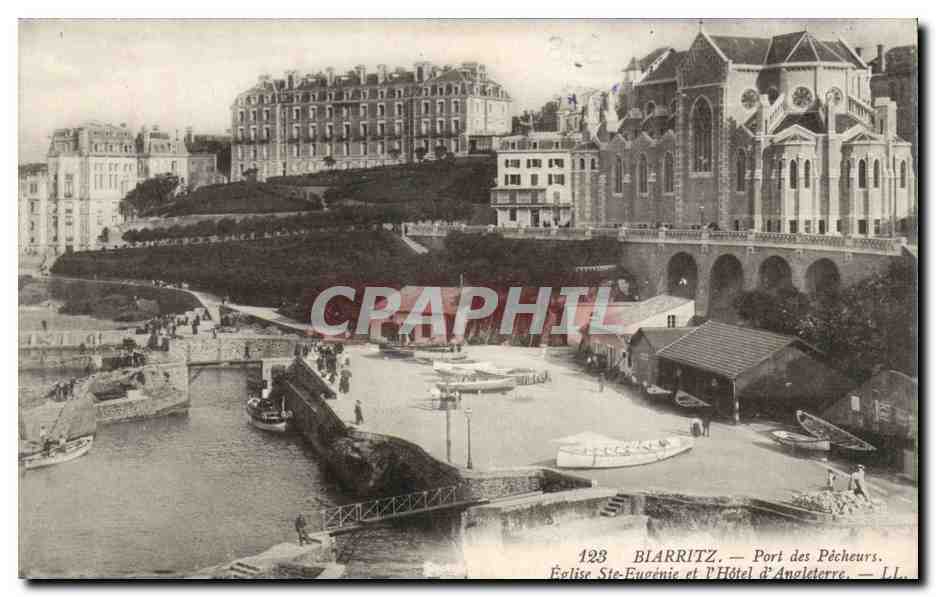 Biarritz - Port des Pecheurs - CPA 