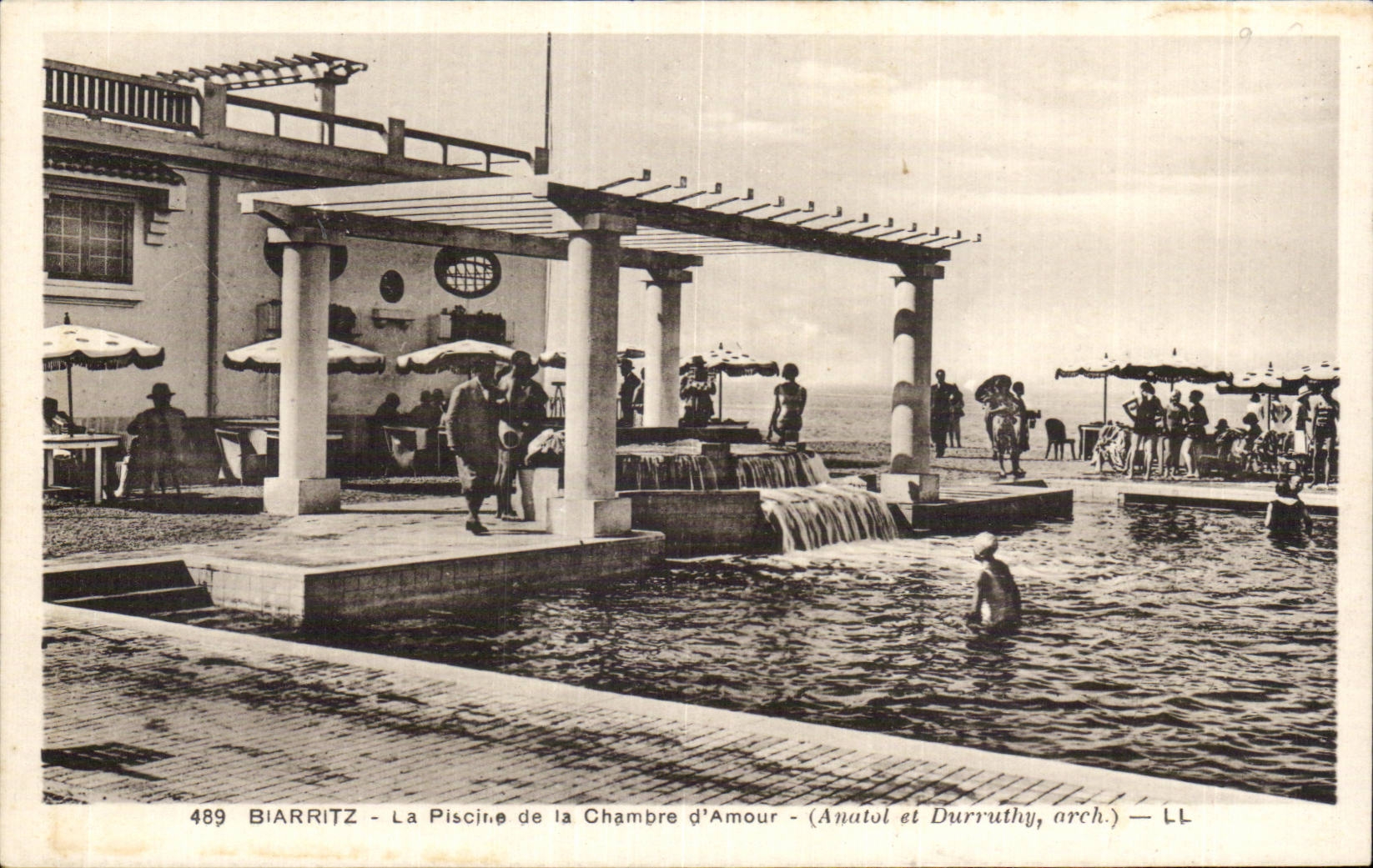 Biarritz - La Piscine de la Chambre d Amour - CPA 