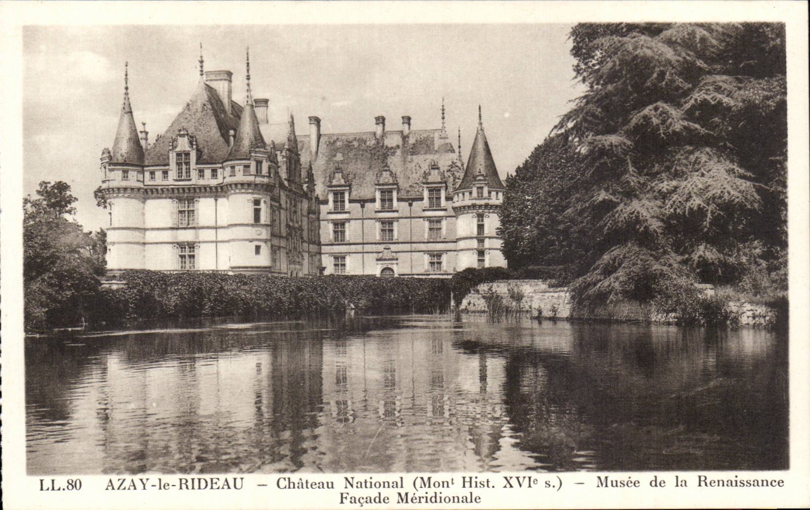 Azay le Rideau - Chateau National - Musee de la Renaissance - CPA 