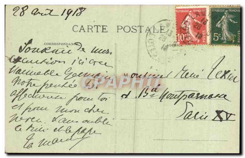 Lamballe - Eglise Notre Dame - CPA  — Rückseite