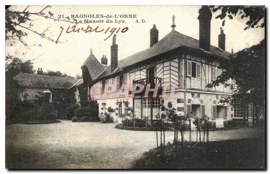 Bagnoles de l Orne - Le Manoir du Lys - CPA 