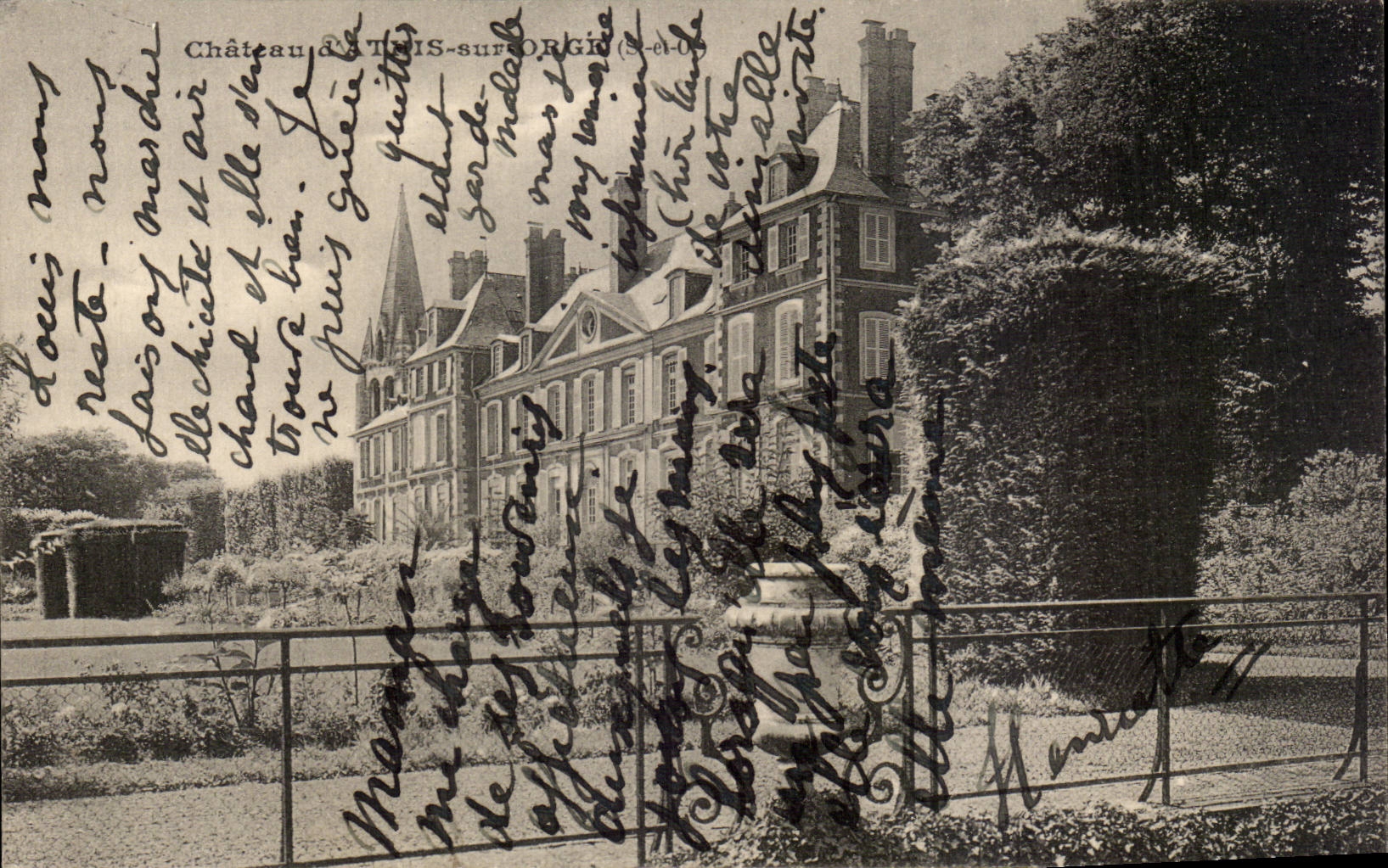 Athis Mons - Chateau d Athis sur Orge - CPA 