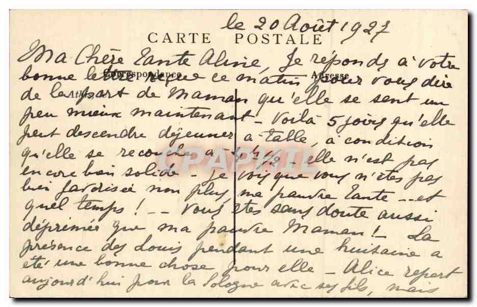 Athis Mons - Chateau d Athis sur Orge - CPA  — Rückseite