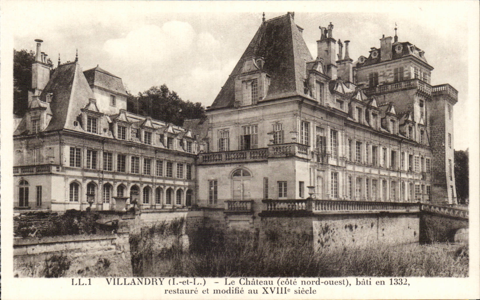 Villandry - Le Chateau - CPA 