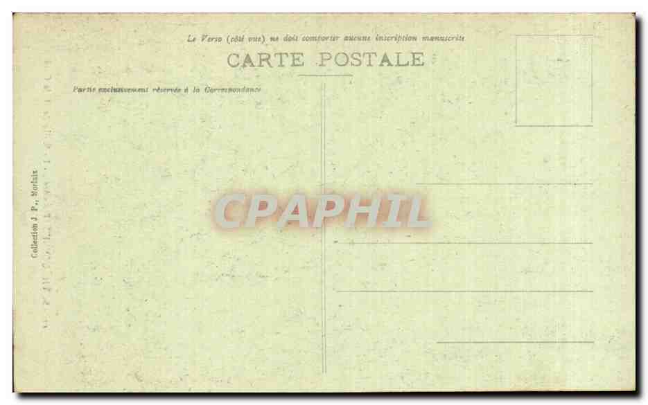 Saint Thegonnec - La Stalle de M le Cure - CPA  — Rückseite