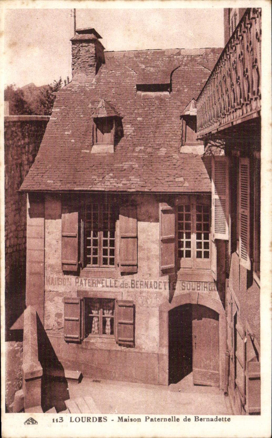 Lourdes - Maison Paternelle de Bernadette - CPA 