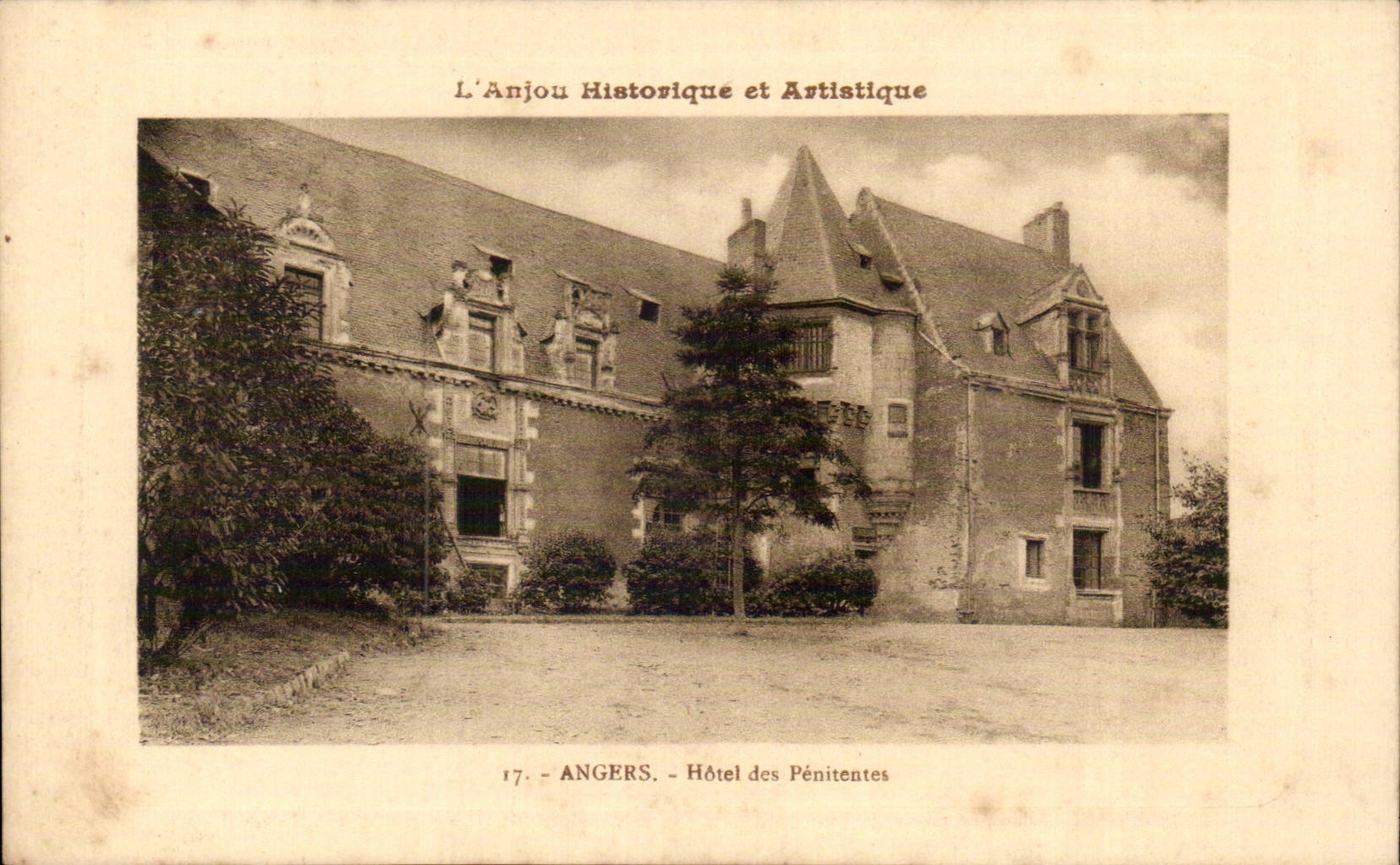 Angers - Hotel des Penitentes - CPA 