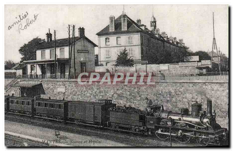 MANTES — Estación y Hospital