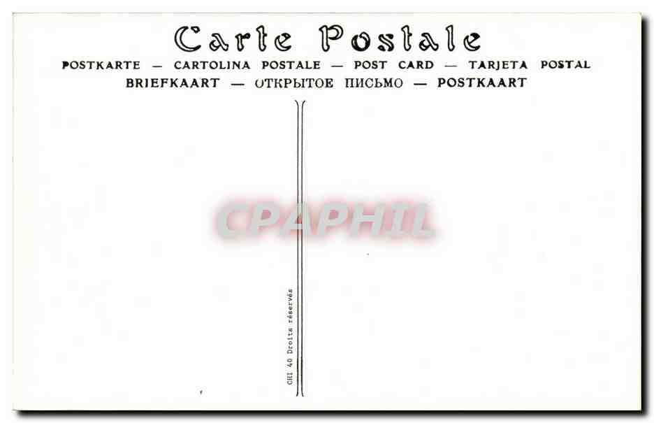 Hôtel-Restaurant de la Vallée aux Loups — Intérieur du Restaurant — CHATENAY (Seine) — Verso