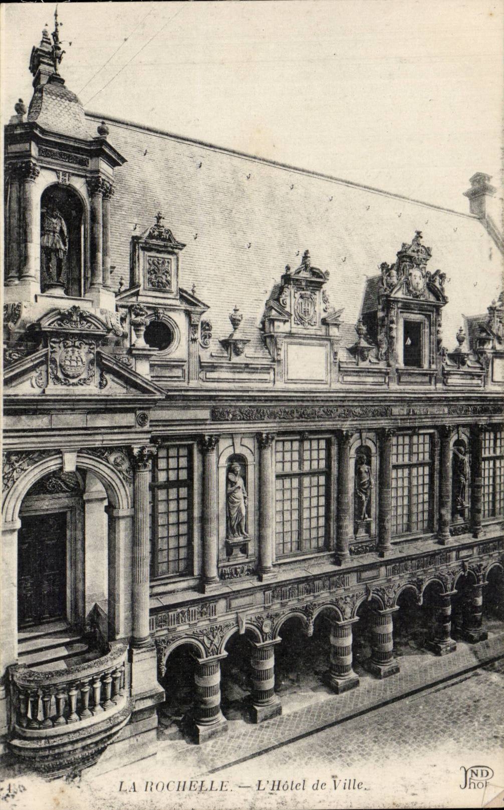 La Rochelle — L'Hôtel de Ville — JND Phot.