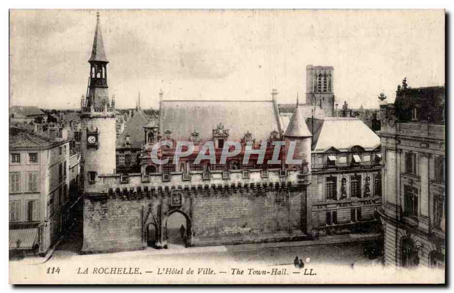 La Rochelle — L'Hôtel de Ville — LL. — CPAPHIL 114