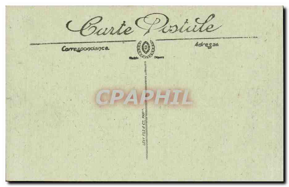 La Rochelle — L'Hôtel de Ville — LL. — CPAPHIL 114 — Verso