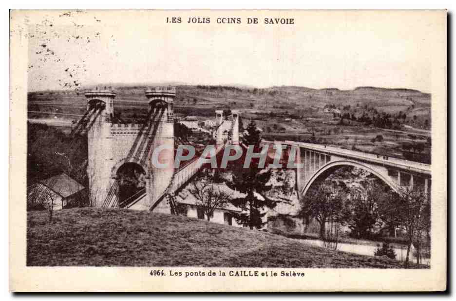The Caille Bridges and the Salève — The Pretty Views of Savoy — Edition ABC
