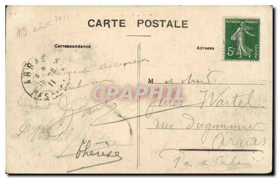 Puy de Dome - Bois des Charmes Train - CPA — Reverso