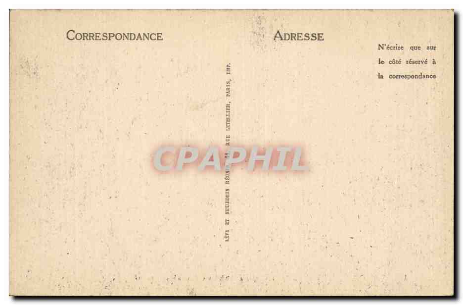 Ile de Brehat - La Greve du Guersido - CPA  — Rückseite