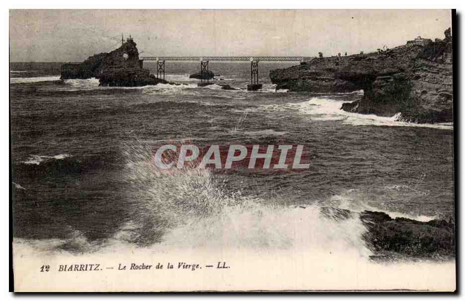 Biarritz — Le Rocber de la Vierge — LL