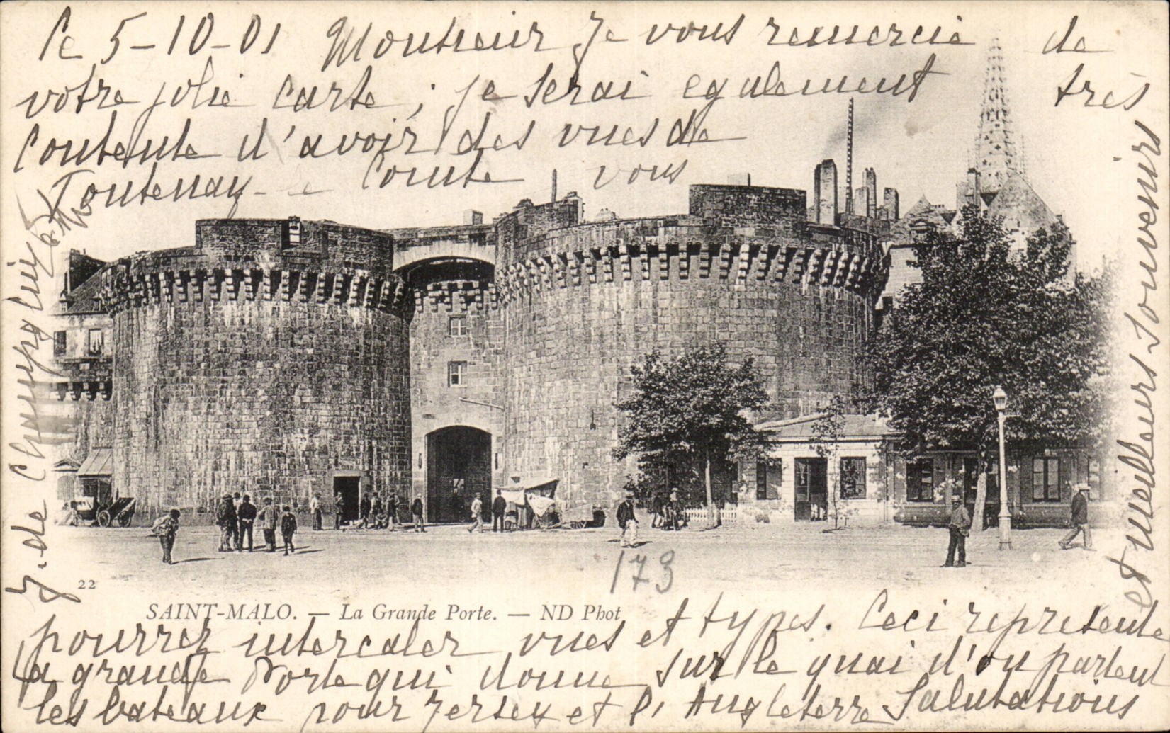 Saint-Malo — La Grande Porte — ND Phot
