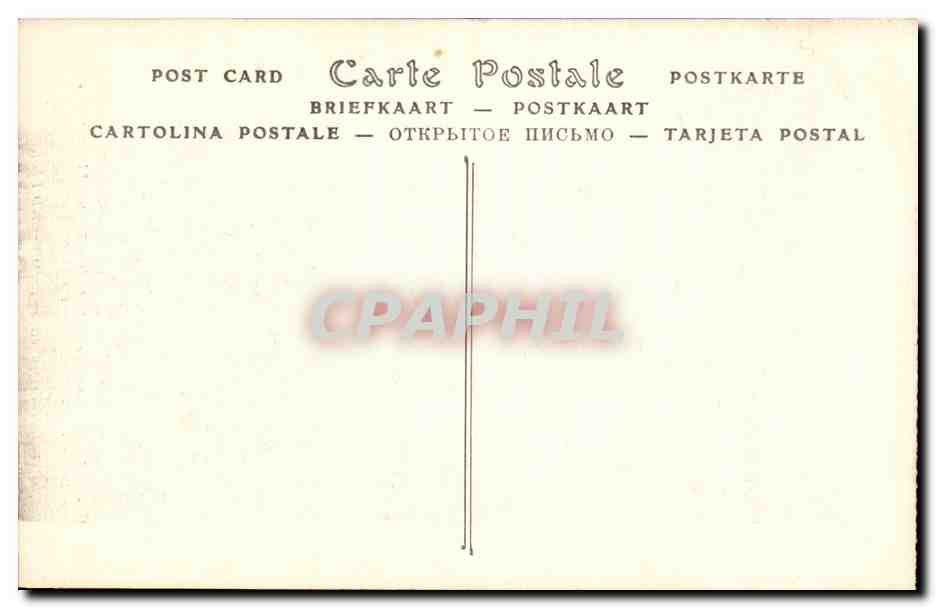 Tours - Vieille Maison - CPA  — Rückseite