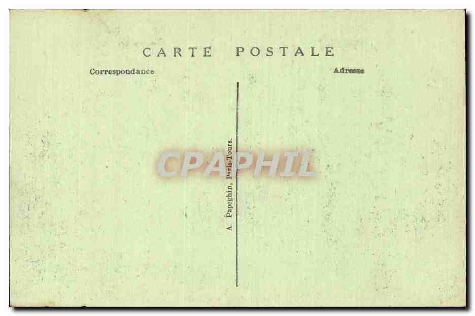 CPA Paris Exposition internationale des Arts decoratifs 1925 Pavillon nationla Tchecoslovaquie — Rückseite