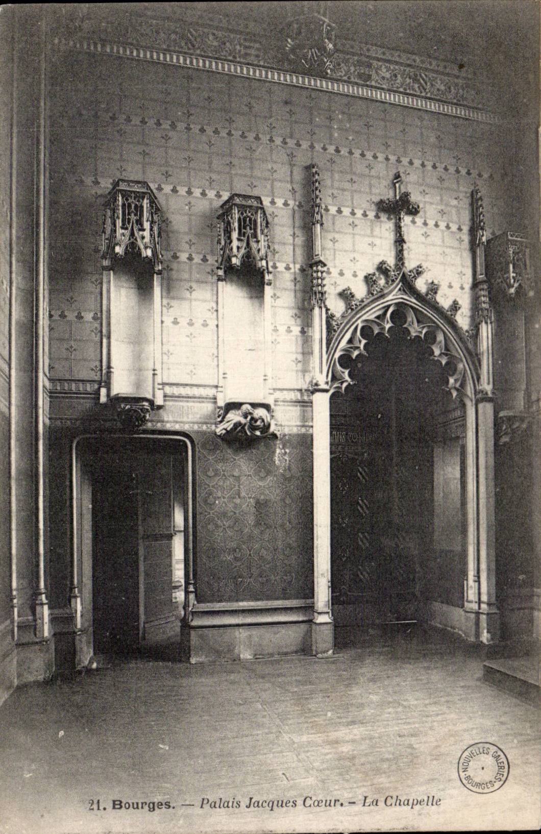 CPA Bourges Palais Jacques Coeur La chapelle
