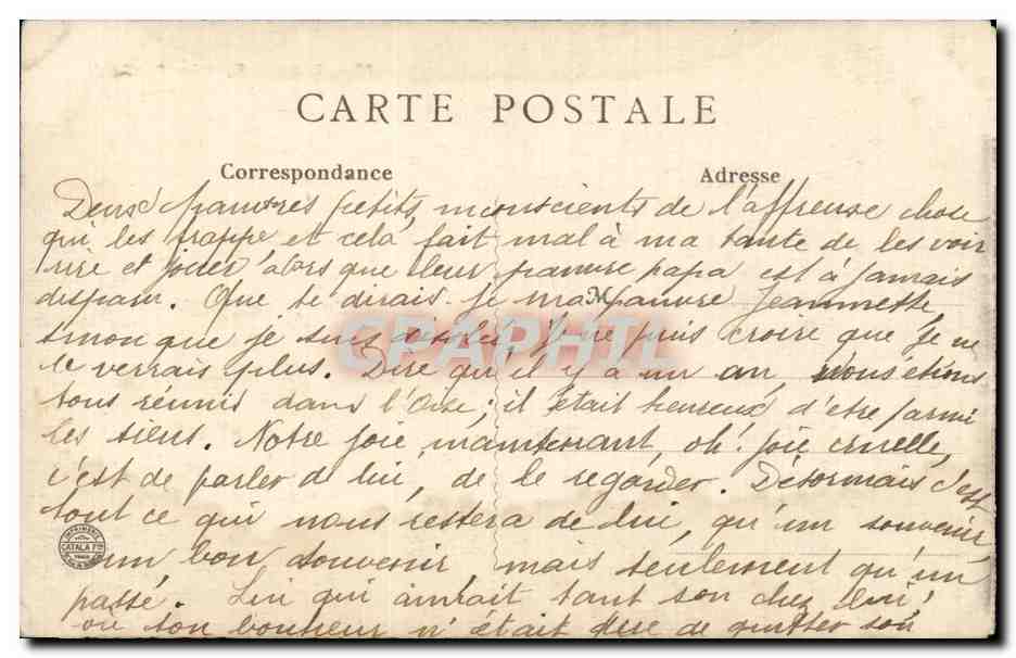 CPA Lyon Fontaine Bartholdi erigee en 1892 Cheval Chevaux Horse — Rückseite