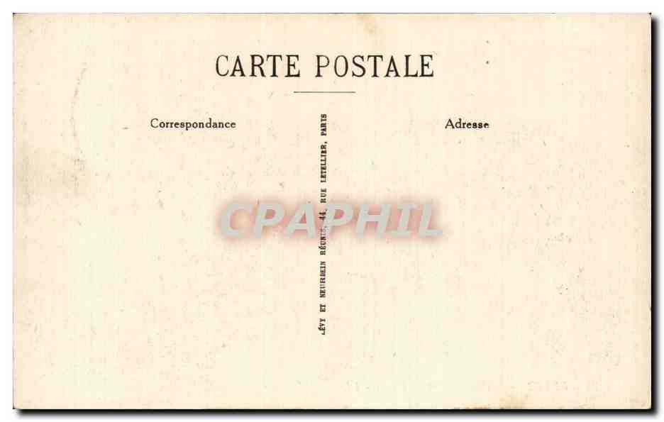 CPA Brest Les rampes et la rade — Rückseite