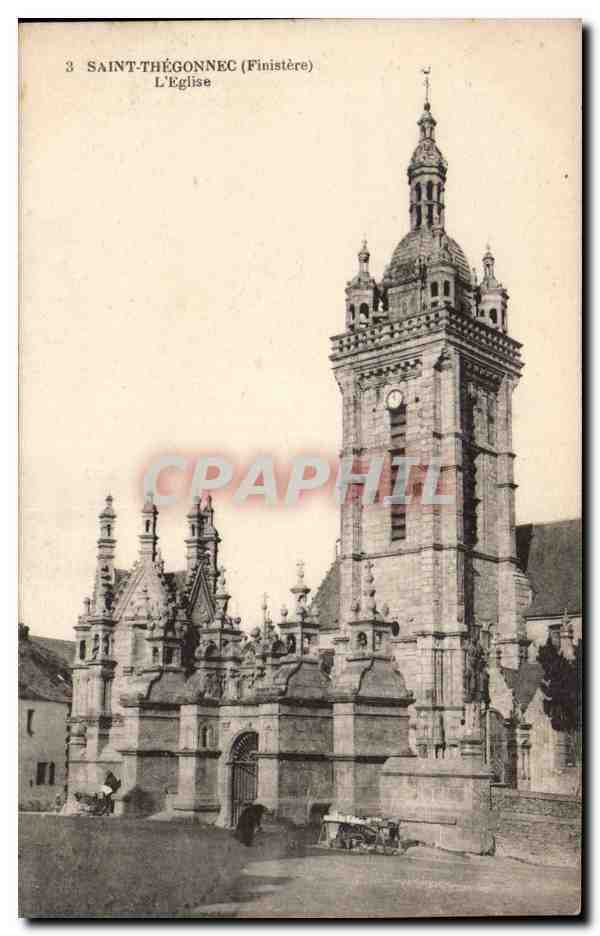 CPA Saint Thegonnec L eglise