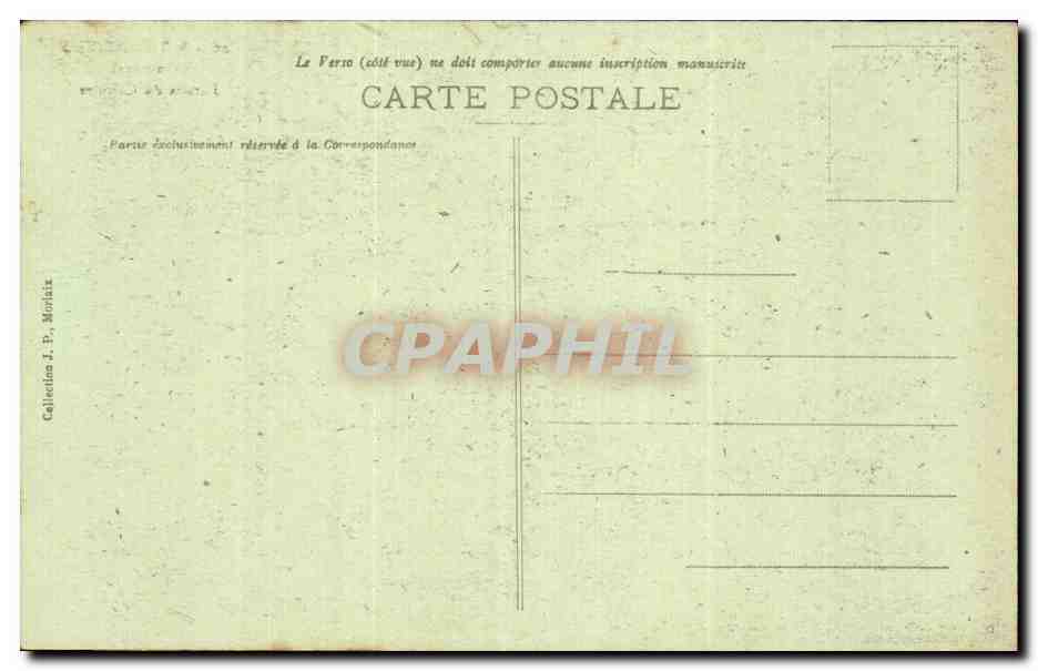 Saint Thegonnec - Details du Calvaire - CPA  — Rückseite