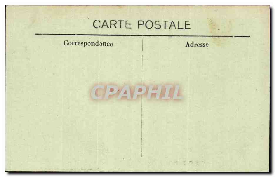 Lourdes - Face Nord du Chateau - CPA  — Verso