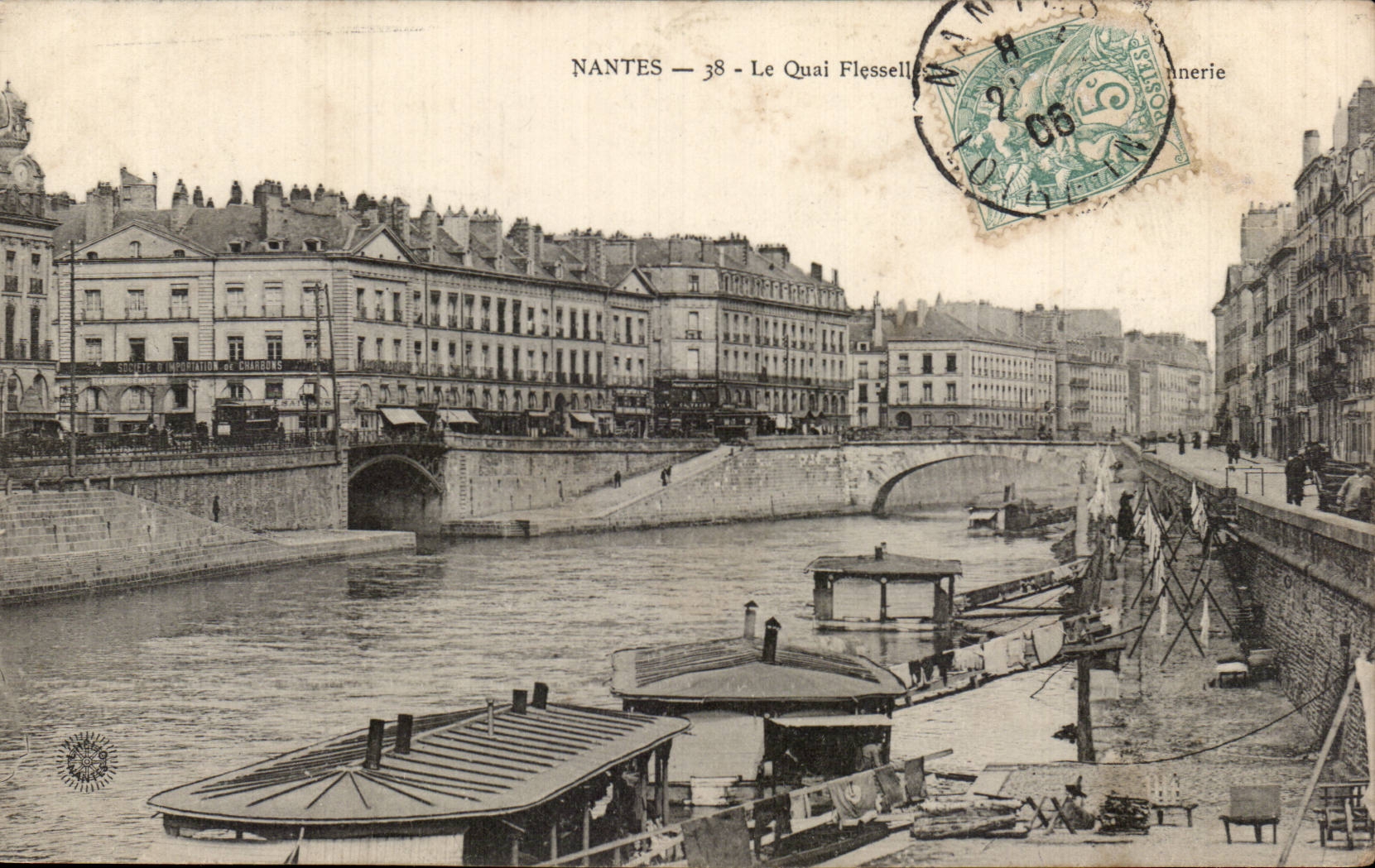 Nantes - Le Quai - CPA 