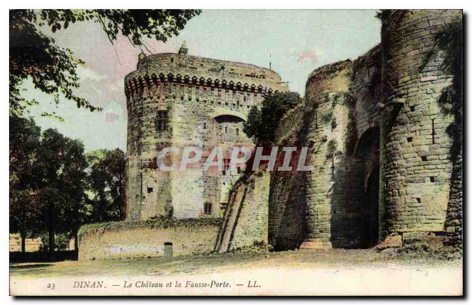 Dinan — Le Château et la Fausse-Porte — LL.