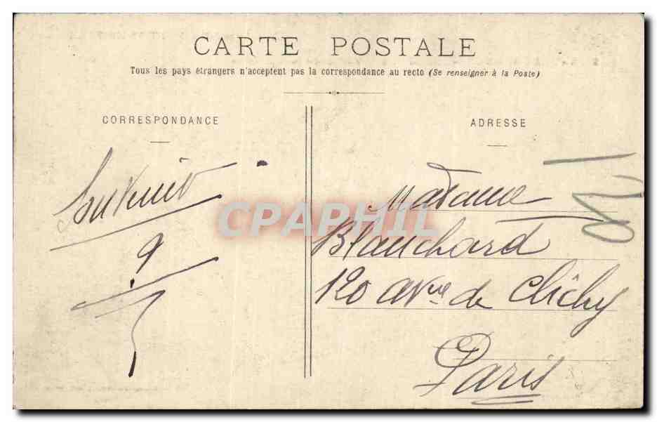 Saulxures-sur-Moselotte — Vallée de la Moselotte — Les Vosges Pittoresques, n°91 — Rückseite