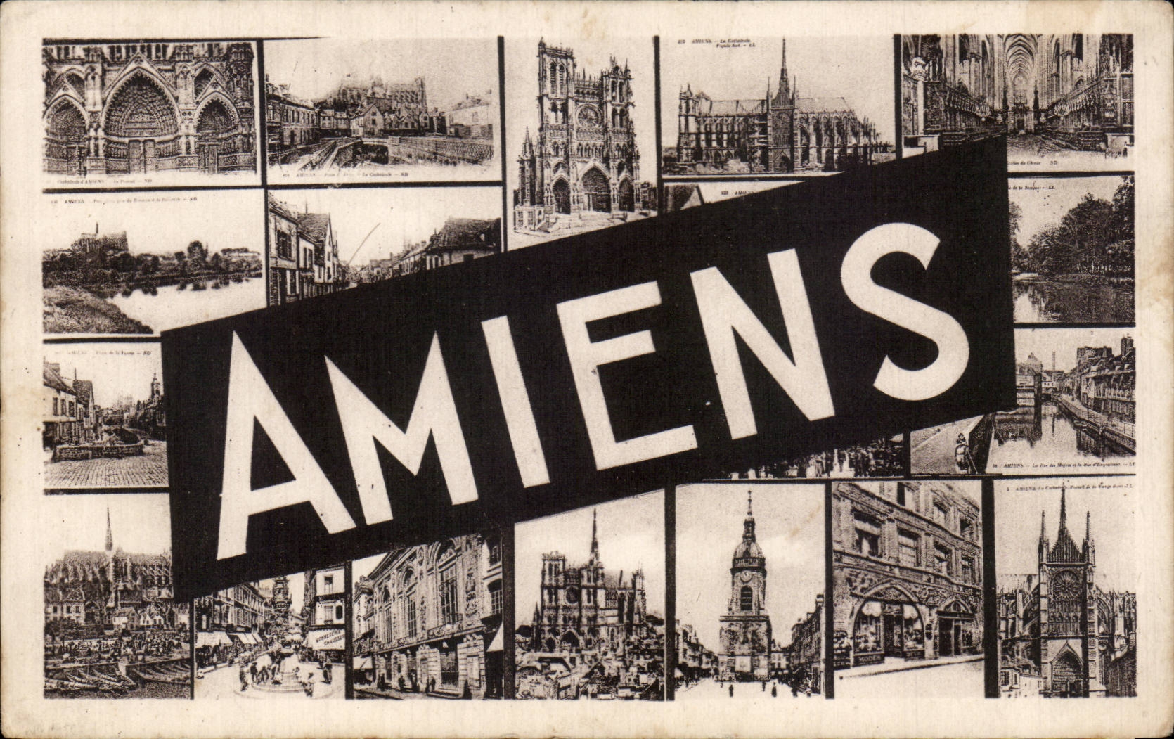 Amiens - Souvenir - CPA 
