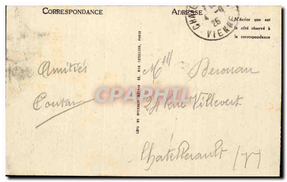 Lourdes - La Basilique et l Abri des Pelerins - CPA  — Verso