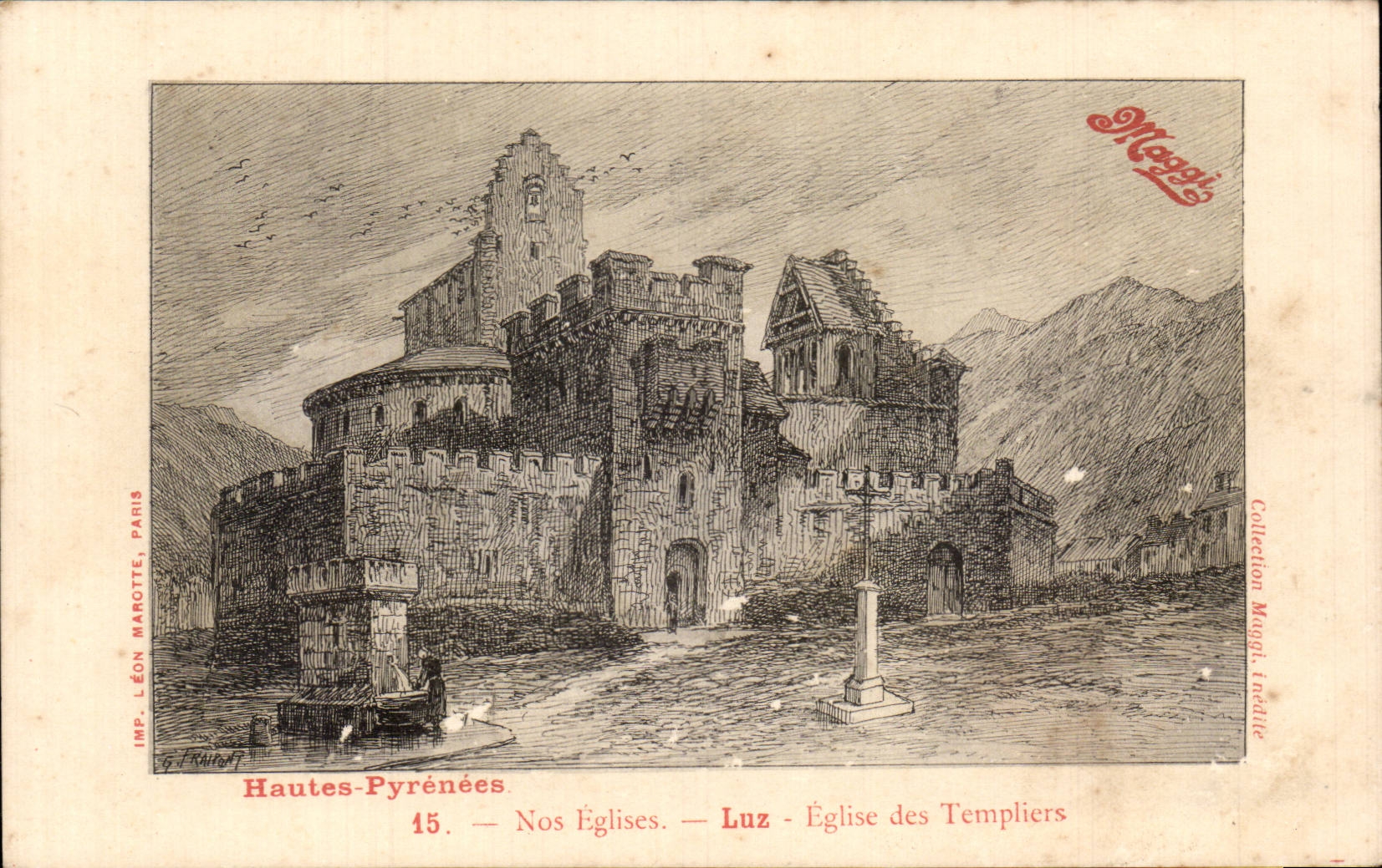 Luz - Nos Eglises - Eglise des Templiers - CPA 
