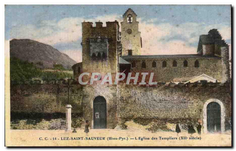 Luz - L Eglise des Templiers - CPA 