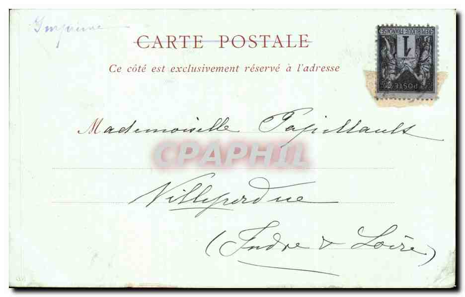 La Mer de Glace - Le Mauvais Alpinistes - CPA  — Verso