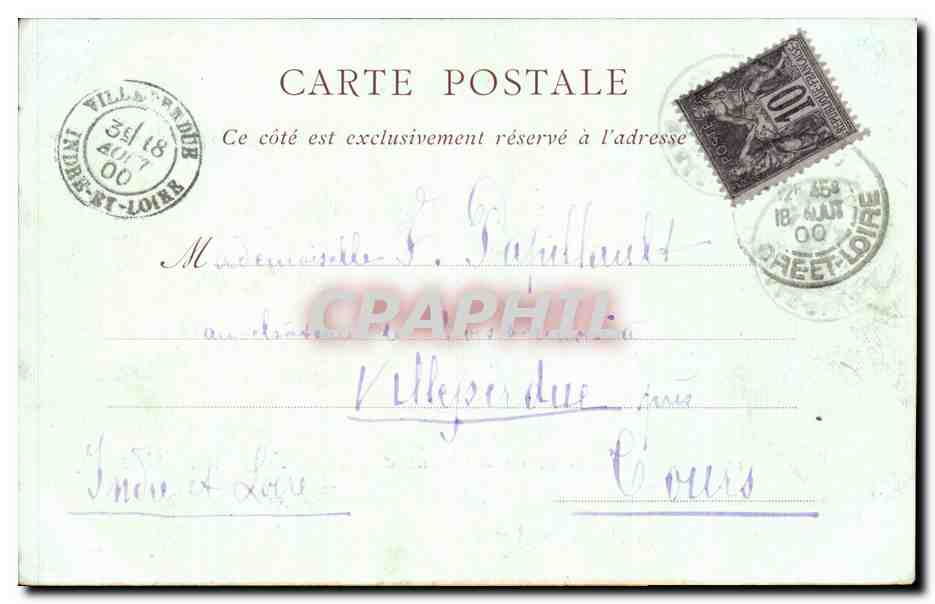 Les Grands Mulets et le Mont Blanc Alpinisme - CPA  — Rückseite