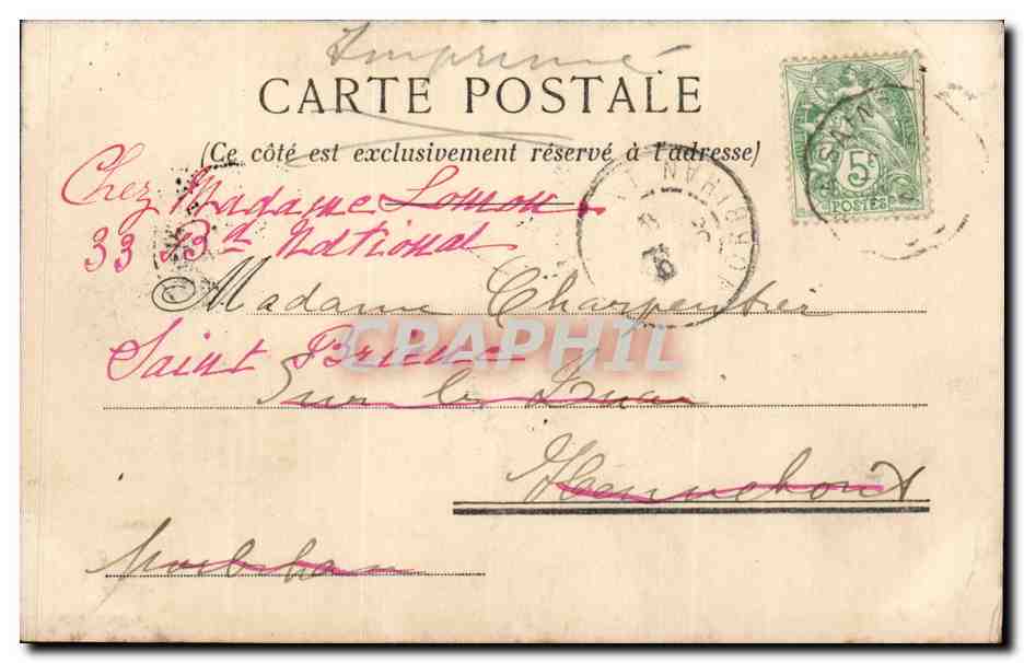 Royan - La Jetee et la Promenade - CPA  — Back