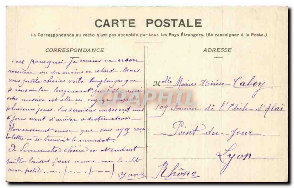 Enfants - Fantaisie - Enfant de Pont l Abbe - Child - Baby - CPA  — Rückseite