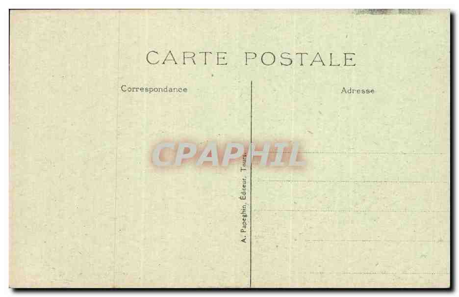 Amboise - La Pagode de Chanteloup - CPA  — Rückseite