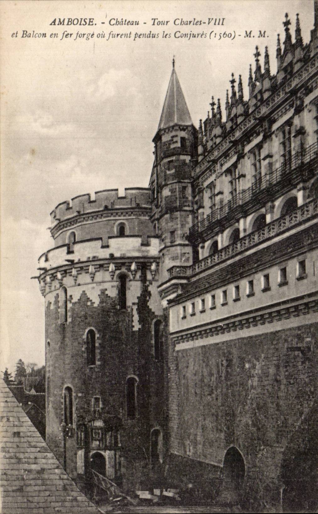 Amboise - Chateau - Tour Charles VIII - CPA 