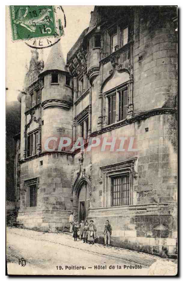 CPA Poitiers Hotel de la Prevote