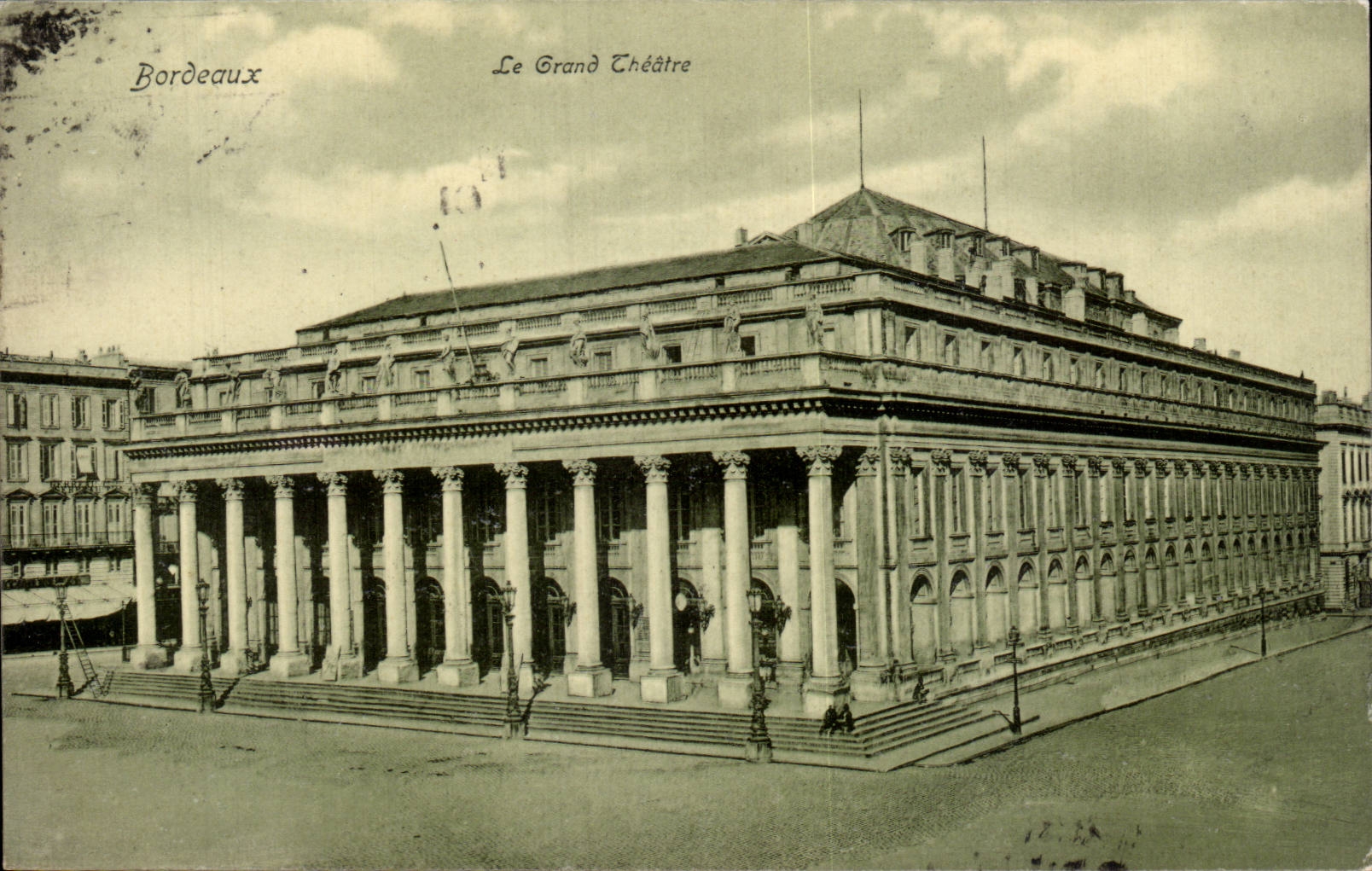 CPA Bordeaux Le grand theatre