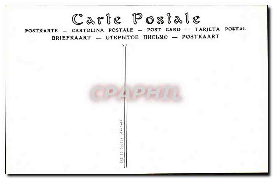REPRO Chatelaillon Grand bazar parisien  — Back