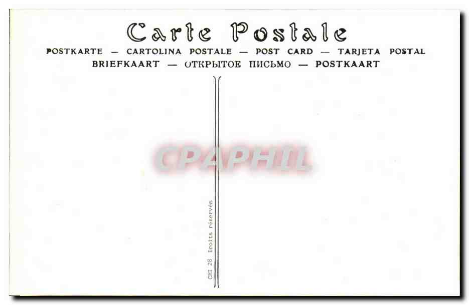 Vernon — Hôpital — 12 — Petite Salle des Militaires — Edit. Petit — Cliché Chardin — Rückseite