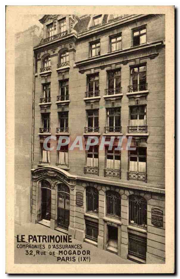 CPA Paris Le patrimoine Rue de Mogador 