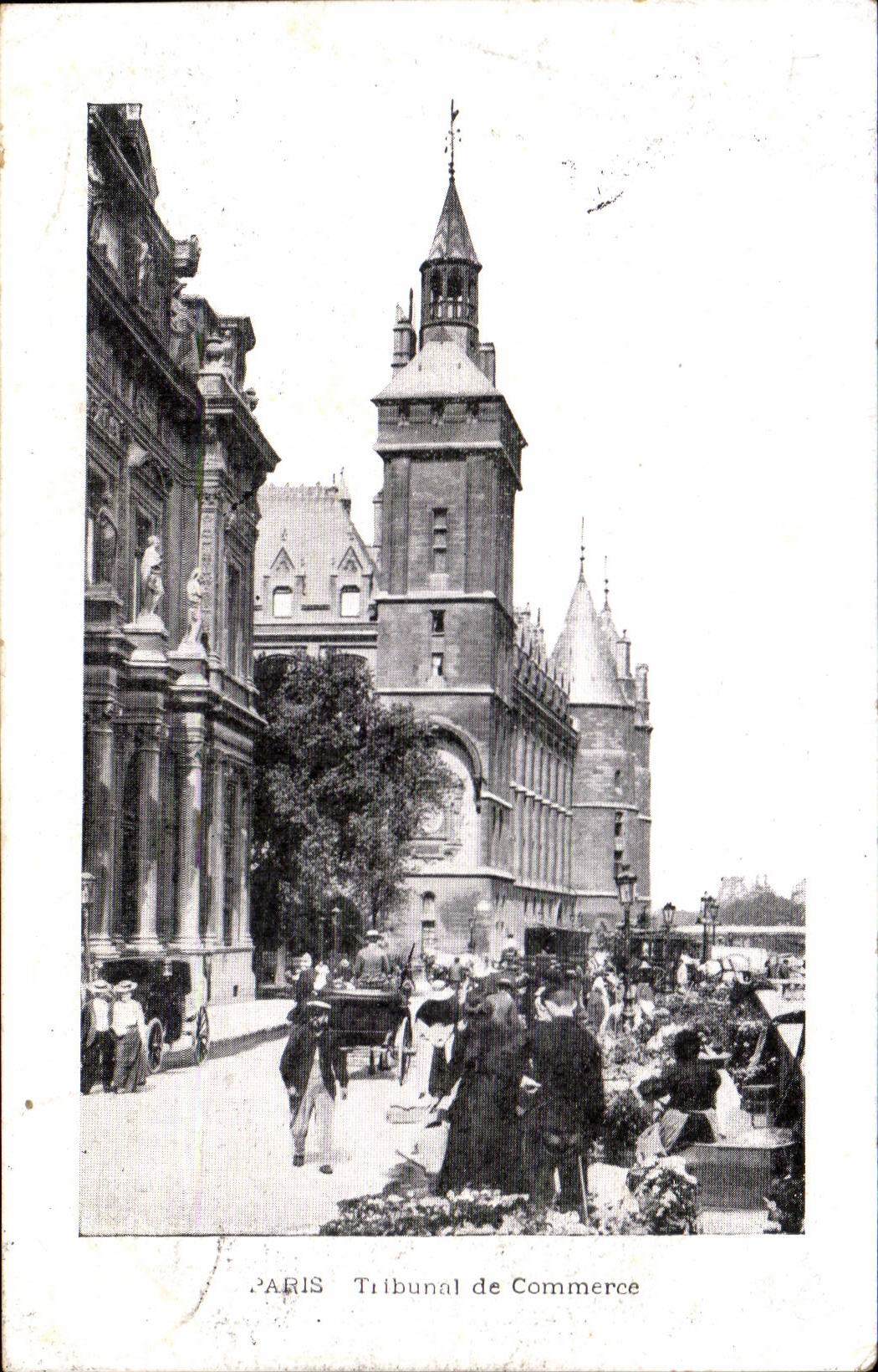 CPA Paris Tribunal de commerce Marche aux fleurs
