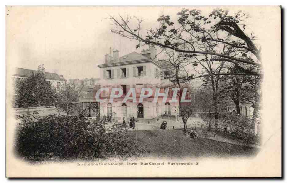 CPA Paris Institution Saint Joseph Vue generale 